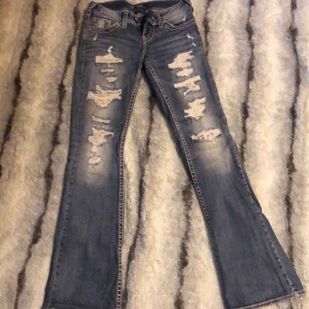 Silver Tuesday Jeans